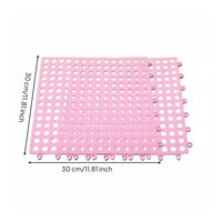 Hare Enclosure Foot Mat, Soft Mesh, Anti-Chew, Cuttable, Large, Pet Supply
