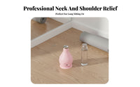 Electric Suction Fascia Ball, Vibration Heat Massage, Mini Silicone