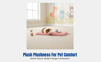 Soft Chenille Small Pet Mat, Washable Absorbent Pad for Rabbits, Guinea Pigs, Breathable, Non-Slip, Multi-Color