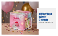 Large Capacity Cake Insulated Bag, Takeaway, Waterproof, Thick Aluminum Foil, Handheld