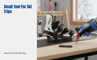 Snowboard Binding Screwdriver, PH3 Ratchet, Portable Cross Head, Multi-tool for Snowboard Bindings