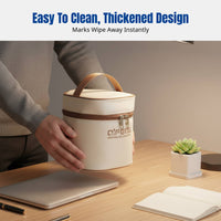 Electric Insulated Lunch Bag, Constant Temperature Food Warmer, Portable Bento Bag for Office, Thickened, Type-C Charging, Commuting, Students