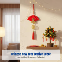 2026 New Year Bonsai Hanging Decoration, Seasonal Holiday, Indoor Outdoor