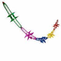 Wedding Decoration Garland, Colorful Paper Pull Flower, Festive Room Decor
