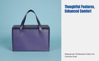 Thick Insulated Bag, Large Waterproof Thermal Tote for Cake, Frozen Food, Seafood Delivery, Outdoor Use