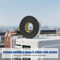 Insulation Wrap, EVA Foam Tape, Strong Self Anti-Freeze, Solar
