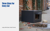 Outdoor Foam Cat House, Waterproof, Large, Stray Cat Shelter, Winter Warmth, Multiple Sizes, Random Color