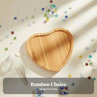 Bamboo Drink Mat, DIY Craft Base, Heat Insulation, Dining Table Mat, Multiple Designs, Minimalist