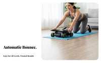 Multi-Functional Ab Wheel, Four-Wheel Stability, Automatic Rebound, Home Fitness, Slimming Device
