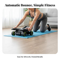 Multi-Functional Ab Wheel, Four-Wheel Stability, Automatic Rebound, Home Fitness, Slimming Device