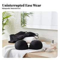 Thick Bra Pads, Ultra Push Up, R Shape, Waterproof, Invisible for Swimsuits, Small Bust