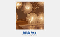 LED Fiber Optic Copper Wire Light, Battery Box, Wedding Decor