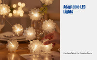 LED Fiber Optic Copper Wire Light, Battery Box, Wedding Decor