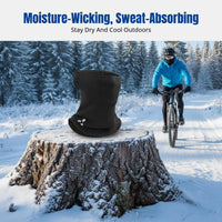 Winter Merino Wool Neck Warmer, Windproof Face Cover, Thermal Scarf for Men & Women, Cycling, Skiing, Outdoor Activities