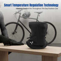 Winter Merino Wool Neck Warmer, Windproof Face Cover, Thermal Scarf for Men & Women, Cycling, Skiing, Outdoor Activities