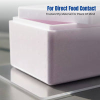 Insulated EPP Foam Box, Food Grade Cold Chain Container, Dense, Secure Lid, Reusable, For Seafood & Chilled Food Transport