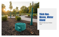 Tree Wrap Cloth, Cold Protection, Insulation, Moisture Retention, Winter Fruit Tree Cover