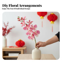 Artificial Flower Arrangement for Festive New Year, DIY Creative Floral Material, Premium PVC, Holiday Home Decor