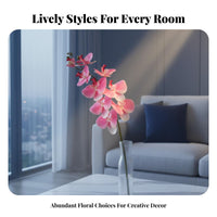 Artificial Flower Arrangement for Festive New Year, DIY Creative Floral Material, Premium PVC, Holiday Home Decor