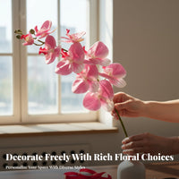 Artificial Flower Arrangement for Festive New Year, DIY Creative Floral Material, Premium PVC, Holiday Home Decor