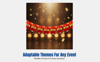 Grand Opening Hanging Banner, Red String Decoration, Festive Decor