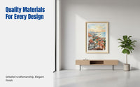 Wall-Mounted Drawing Frame, Letter-Size Poster Frame, Large Game Storage, Wooden Picture Frame, Glass Border, Mat Board Option