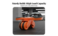 Ab Wheel, 4-Wheel Automatic Return, Smart APP, Home Fitness, Abdominal Exercise Tool