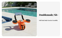 Ab Wheel, 4-Wheel Automatic Return, Smart APP, Home Fitness, Abdominal Exercise Tool