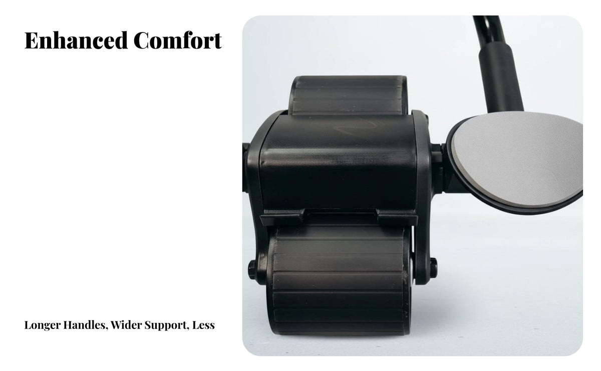 Ab wheel, Home Elbow Support, Smart Timer, doubleUse Abdominal Automatic return, Comfortable Handle