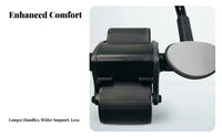 Ab wheel, Home Elbow Support, Smart Timer, doubleUse Abdominal Automatic return, Comfortable Handle