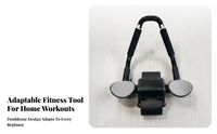 Ab wheel, Home Elbow Support, Smart Timer, doubleUse Abdominal Automatic return, Comfortable Handle