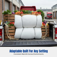 Cotton Insulation Quilt, Thick Frostproof Blanket for Greenhouse, Livestock, and Vegetable Transport