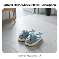 Cute house shoes, Cartoon Plush Indoor House Shoes, Warm Thick Sole, Non-Slip, Autumn Winter, Unisex