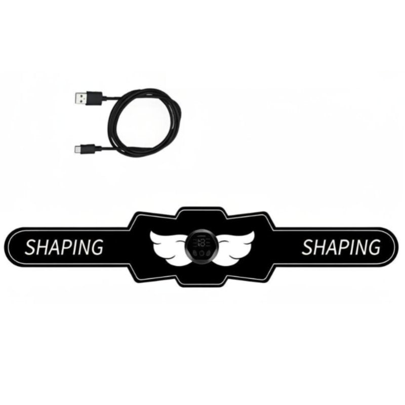Home EMS Fitness Belt, Smart Abdominal Muscle Stimulator for Men & Women