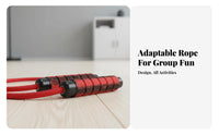 Durable Group Bound Rope, School Contest, Foam Handle, Steel Bearing