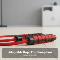 Durable Group Bound Rope, School Contest, Foam Handle, Steel Bearing