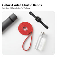 Elastic Band, Chin-Up Assist, Power Training Set, Stretch Band, Fitness Equipment, Multi-Strength, Colorful Options