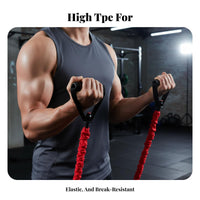 Multifunctional TPE Elastic Band, Pull Rope Set, Men's Workout Gear