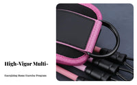 Fitness Resistance Band Set, Leg Training Ankle Strap, Stretching Pull Rope, Glute & Thigh Exercise Accessory