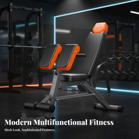 Roman Chair, Preacher Curl Bench, Home Multi-Functional Weight Bench, Indoor Fitness Equipment, Dumbbell Bench, Full Body