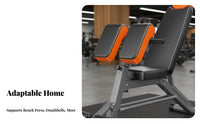 Roman Chair, Preacher Curl Bench, Home Multi-Functional Weight Bench, Indoor Fitness Equipment, Dumbbell Bench, Full Body