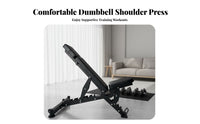 Three-Section Adjustable Dumbbell Bench, Multi-Functional, Sit-Up, Home