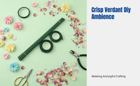 Floral Stem Wire, Green Tape Wrapped, Flexible Iron Wire for DIY Flower Arrangement Support and Handcrafts