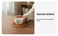 Rattan Pot Mat, Heat Resistant Bowl Pad, Handmade Table Placemat
