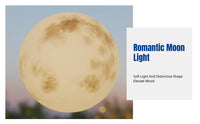Solar Camping Light, Waterproof Moon Light, Outdoor Garden Ambience, IP65 Landscape Sphere, Solar Rechargeable, for Villa