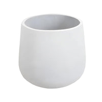 Cement Goblet Planter, Nordic Round Floor Pot for Balcony, Living Room