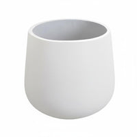 Cement Goblet Planter, Nordic Round Floor Pot for Balcony, Living Room