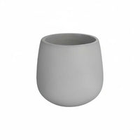 Cement Goblet Planter, Nordic Round Floor Pot for Balcony, Living Room
