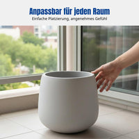 Nordic Cement Planter, Goblet Shape Flower Pot, Balcony, Living Room