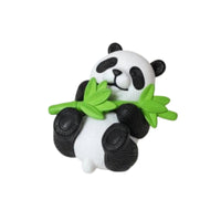Cute Panda Toy, PVC Cartoon Figurine, Car Dashboard, Cake Decor